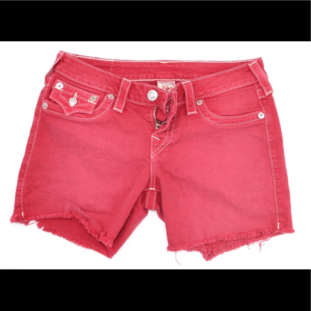 True Religion Jean Shorts